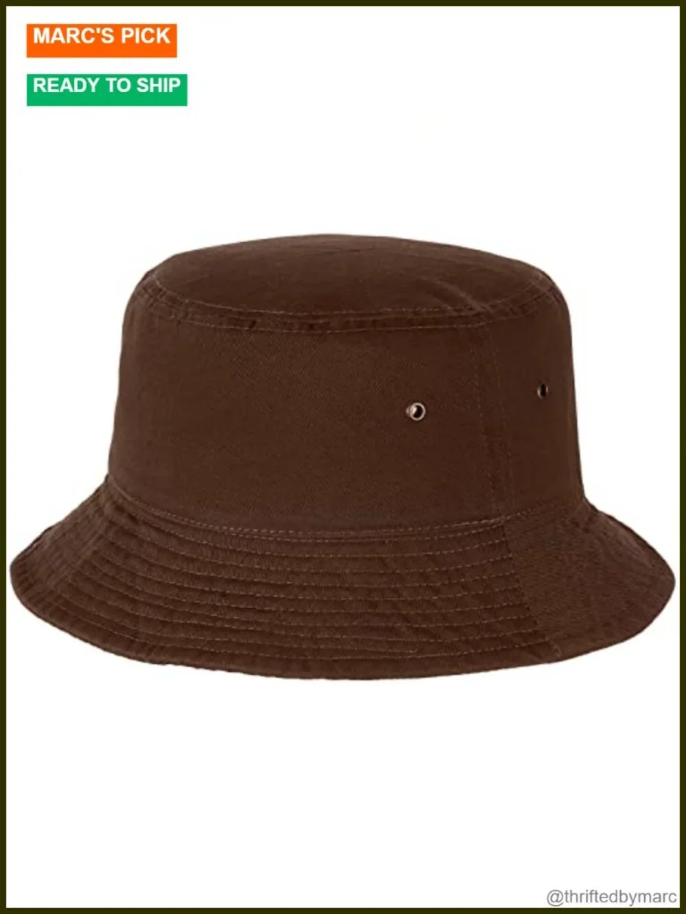 Unisex 100% Cotton Bucket Hat Packable Travel Fishing Summer Camp